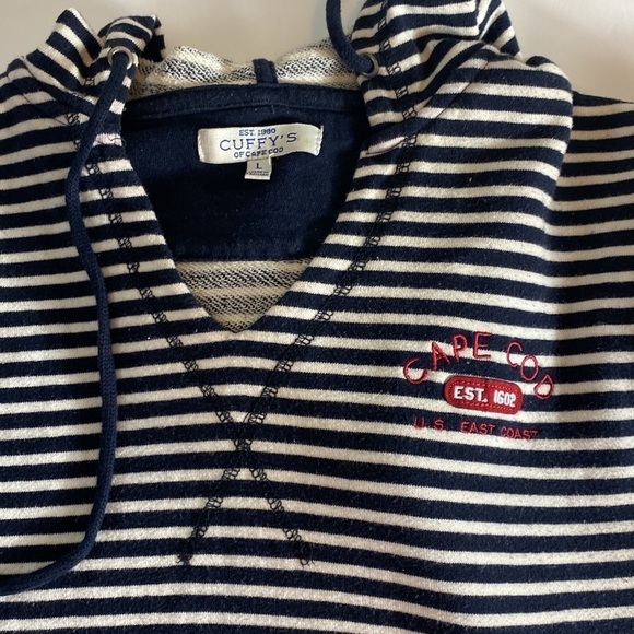 Cuffys of Cape Cod, women’s hoodie, size large, black-and-white - Picture 1 of 14